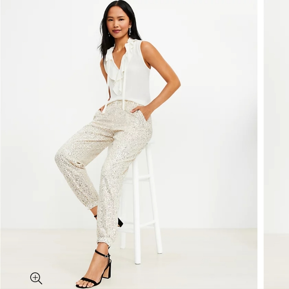 Sequin Joggers